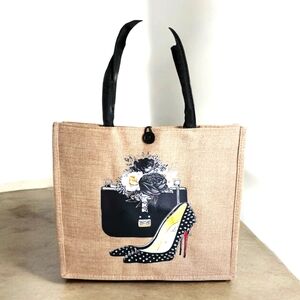 Fabric "High Heel" Tote Bag